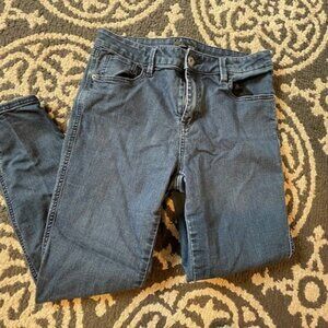 PrAna Dark Wash Slim Ankle Jeans Sz 10/30